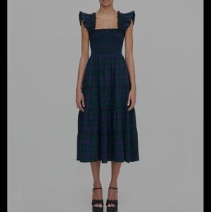 Hill House Ellie Nap Dress Blackwatch Tartan